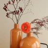 Vaas Lupin oranje 10 x 10 x 15 cm