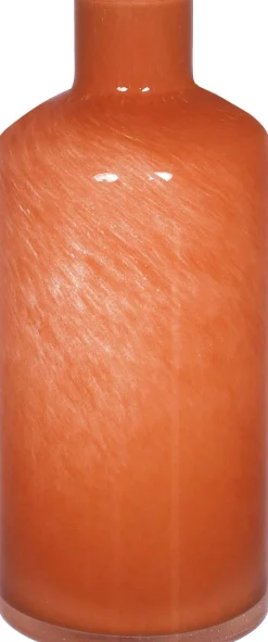 Vaas Lupin oranje 11 x 11 x 25 cm