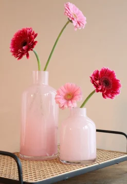 Vaas Lupin roze D 11 H 25 cm