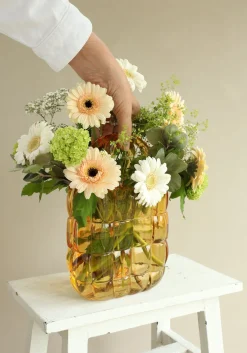 Vaas Marais geel 19 x 11 x 28 cm