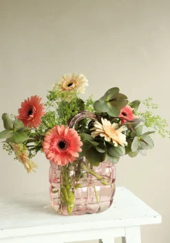 Vaas Marais roze 14 x 9,5 x 22 cm