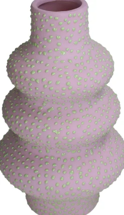Vaas Spots paars D 19,3 H 32 cm