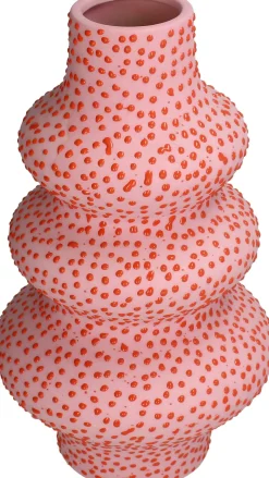 Vaas Spots roze D 22,5 H 38 cm