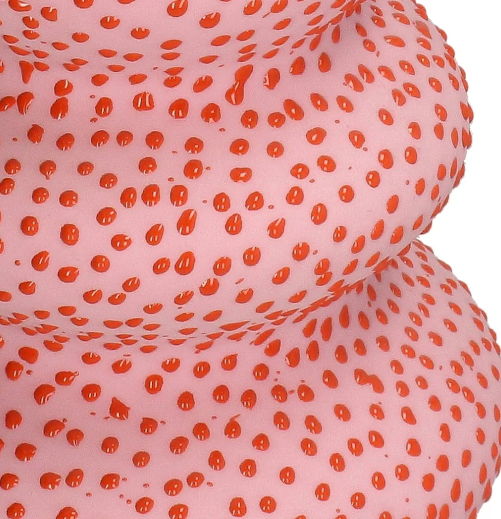 Vaas Spots roze D 22,5 H 38 cm