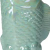 Vaas Vis groen 11,5 x 7 x 21,5 cm