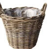 Van der Leeden aardappelmand D 30 H 23 cm antiek grijs