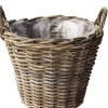 Van der Leeden aardappelmand D 39 x H 30 cm antiek grijs