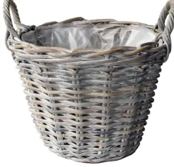 Van der Leeden aardappelmand whitewash D 30 H 23 cm