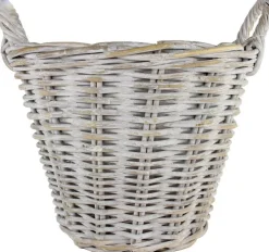 Van der Leeden aardappelmand grijs D 39 H 30 cm