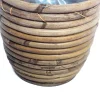 Van der Leeden bloempot grijs D 15 H 14 cm