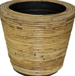 Van der Leeden bloempot naturel D 42 H 39 cm