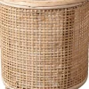 Van der Leeden bloempot op poten Webbing naturel D 22 H 24 cm