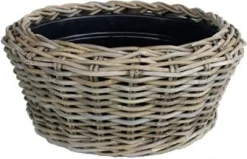 Van der Leeden drymand rotan terrasmand D 30 H 12 cm