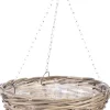 Van der Leeden hangpot grijs D 40 cm