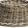Van der Leeden kerstboommand rotan bruin D75 H20 cm