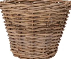 Van der Leeden plantenmand grijs D 35 H 25 cm
