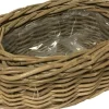 Van der Leeden plantenmand naturel 44 x 32 x 15 cm