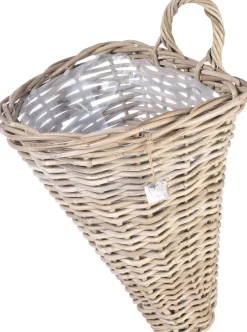 Van der Leeden wandhanger rotan 35 x 30 x 42 cm