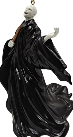 Warner Bros kerst ornament Harry Potter voldemort zwart 7 x 9 x 11 cm
