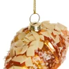 Yup in de Boom kerst ornament amandelcroissant bruin 4 x 11,5 x 4 cm