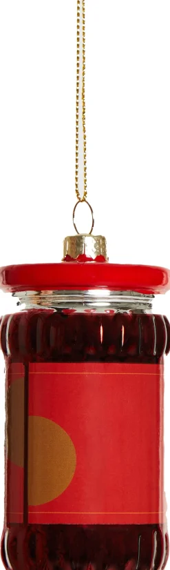 Yup in de Boom kerst ornament chili olie rood 5 x 5 x 9 cm