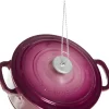 Yup in de Boom kerst ornament gietijzeren pan paars D 8 H 5 cm