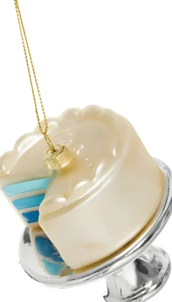 Yup in de Boom kerst ornament gender reveal cake blauw D 8 H 8 cm