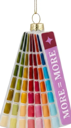 Yup in de Boom kerst ornament kleurenwaaier 1,5 x 7 x 11 cm