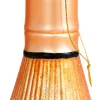 Yup in de Boom kerst ornament matcha kwast goud D 6 H 12 cm