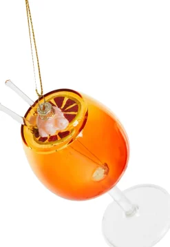Yup in de Boom kerst ornament spritz oranje 6,5 x 6,5 x 14,5 cm