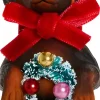 Yup in de Boom kerst ornament teckel bruin D 4 H 8 cm