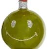 Yup in de Boom piek smileys zilver / oranje / groen D 6 H 28 cm