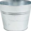 Zinc Collection bloempot Chris zink 23 x 23 x 18 cm