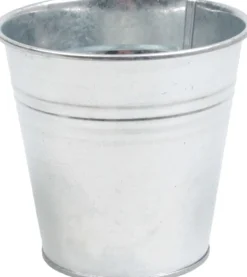 Zinc Collection bloempot Ella zink 11 x 11 x 10 cm