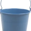 Zinc Collection plantenemmer Sena blauw 14 x 12 x 15 cm