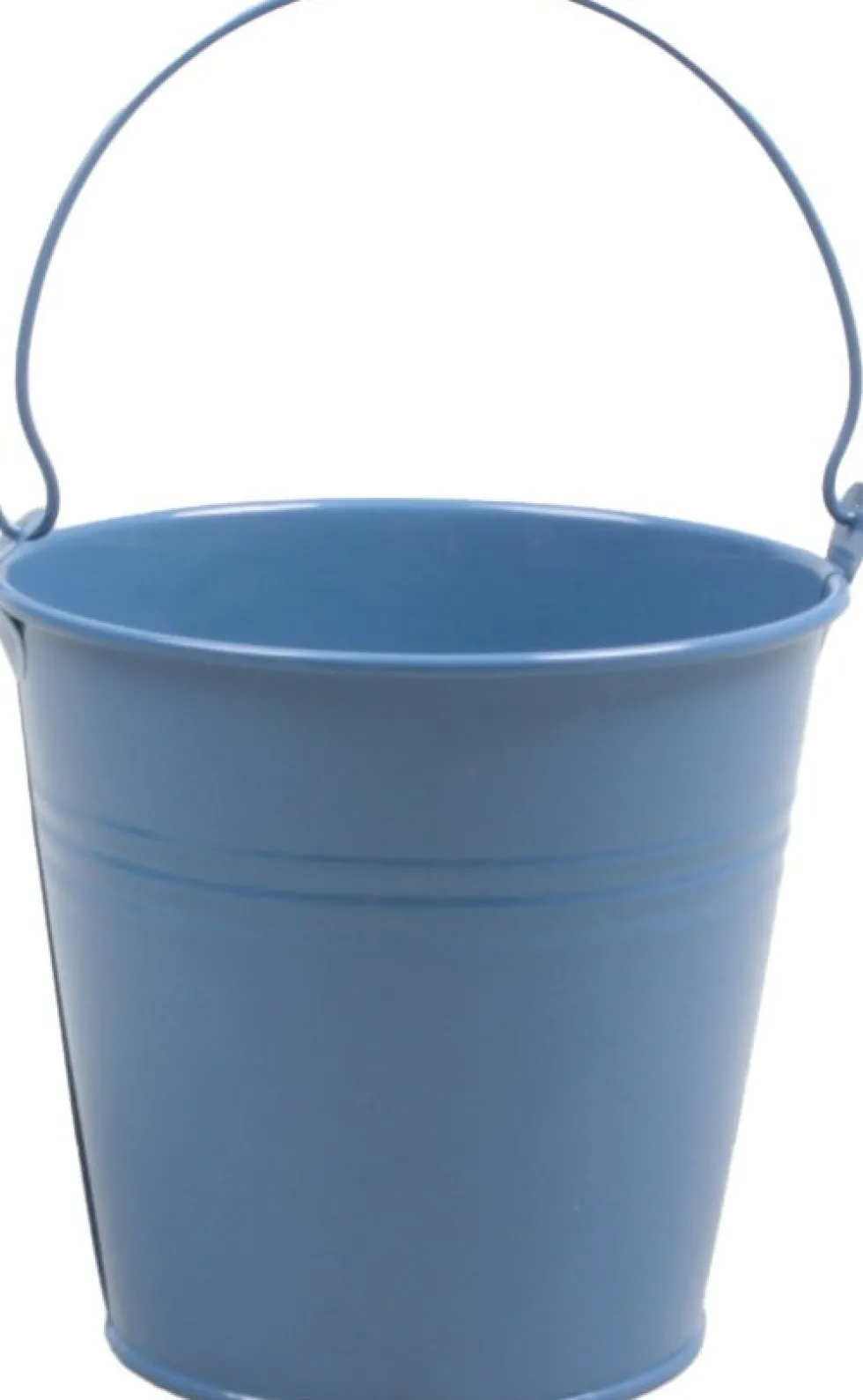 Zinc Collection plantenemmer Sena blauw 19 x 16 x 20 cm