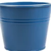 Zinc Collection plantenemmer Elena blauw 23 x 23 x 18 cm