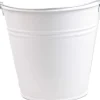 Zinc Collection plantenemmer Janne wit 24,5 x 24,5 x 23 cm