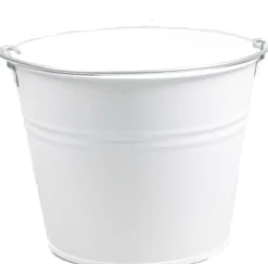 Zinc Collection plantenemmer Elena wit 23 x 23 x 18 cm