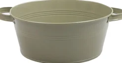Zinc Collection plantenteil Yuna groen 28,5 x 10,5 x 36,5 cm